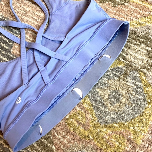 LULU LEMON violet blue sports bra - Picture 4 of 4